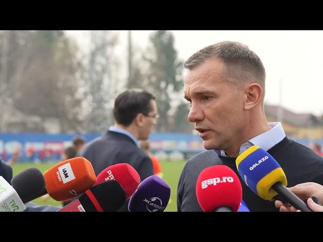 Andriy Shevchenko: ”Mulțumesc României pentru solidaritate. Noi rămânem în picioare pentru valori”