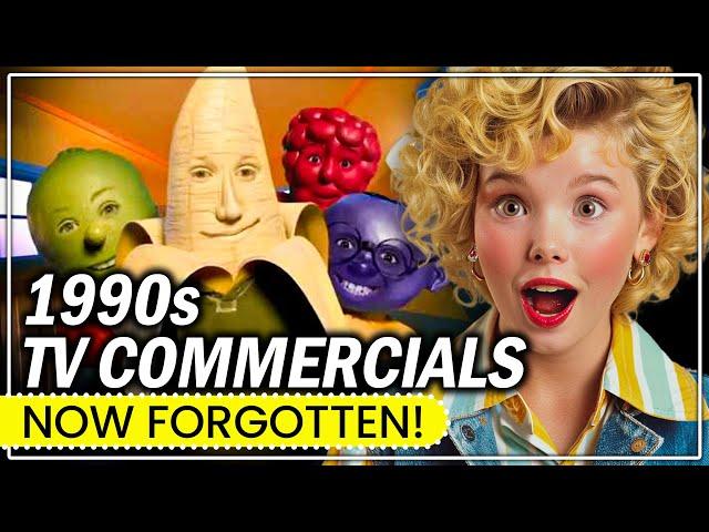 12 Forgotten 1990s TV Commercials... That Shaped Our Childhood