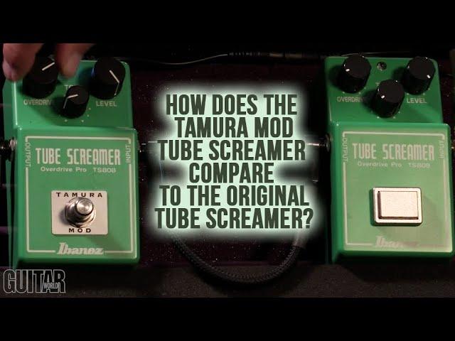 TS808 Tamura Mod Tube Screamer - demo