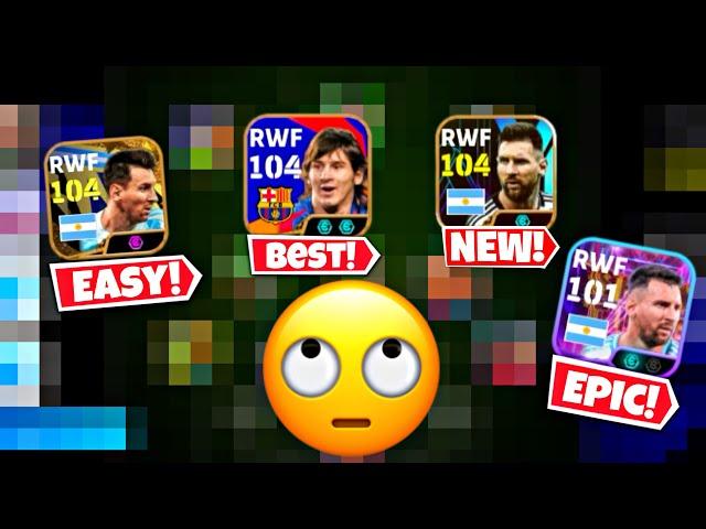 Which MESSI is The BEST ? …Free Messi vs Argentina Messi vs Ambassador Messi | eFootball 25