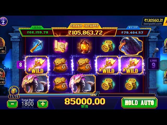 Teen Patti gold explorer slots new update gameplay || teen patti master se paise kaise kamaye