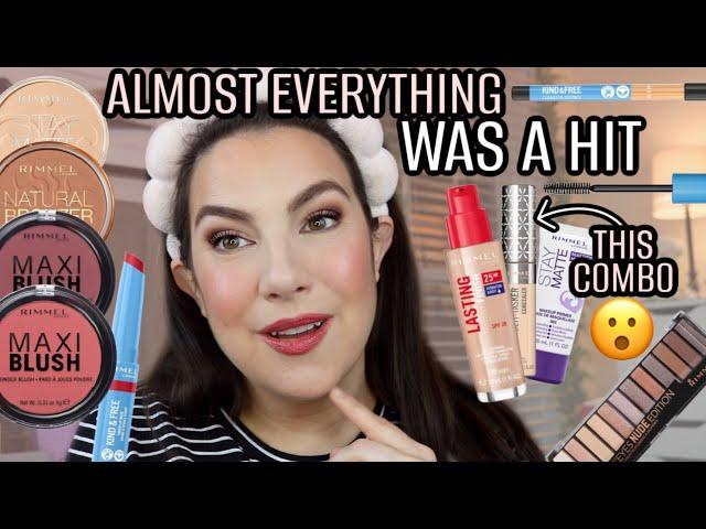 DON’T SLEEP ON RIMMEL… Under $10 Drugstore Full Face