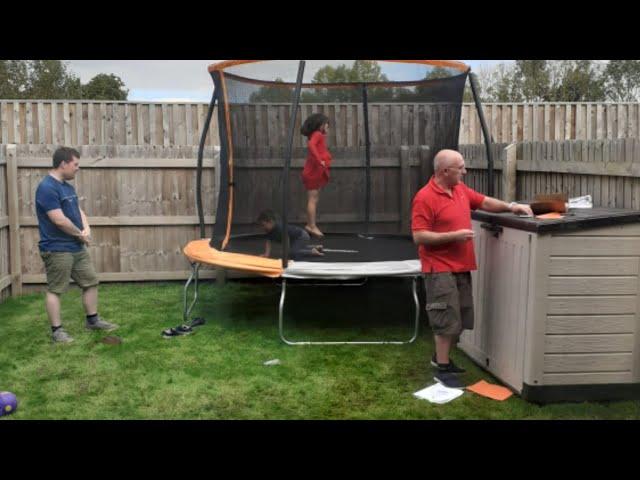 How to Build a 10-Foot Sportspower Trampoline with Enclosure