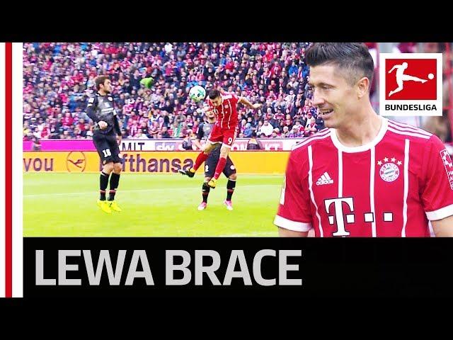 Record-breaker Lewandowski at the Double