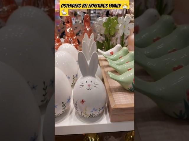 OSTERDEKO BEI ERNSTINGS FAMILY #easter #easterbunny #homedecor#shopping#newvideo #shorts#decoration