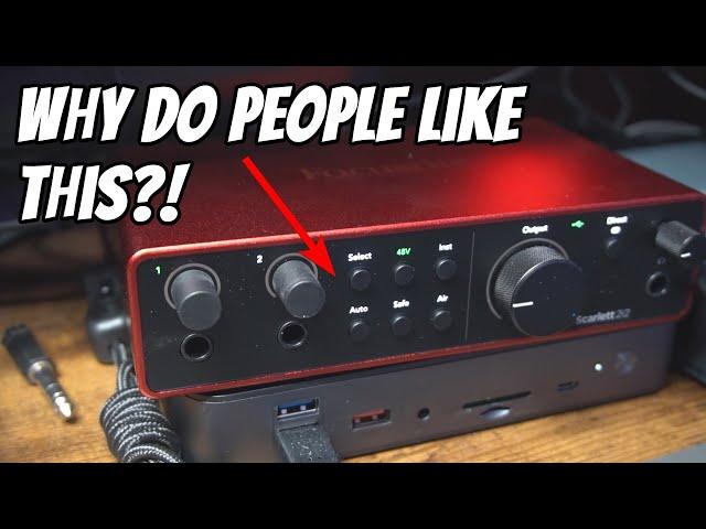 Focusrite Scarlett 2i2 4th Gen Audio Interface - 3 things I love, and 3 things I hate.