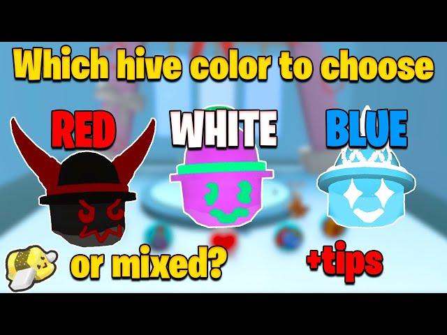 Which Hive Color Should You Pick? (Each Stage) (Bee Swarm Simulator)