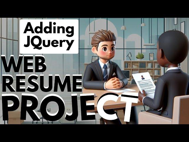 P13 - Adding Jquery | Web Resume Project | Brain Mentors Pvt. Ltd.