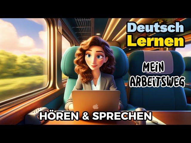 Mein Arbeitsweg| Deutsch Lernen| Sprechen & Hören| Deutschkurs| Geschichte & Wortschatz