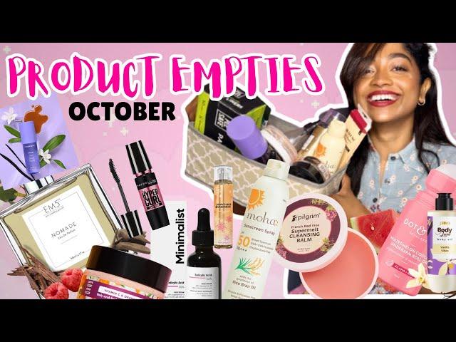 Products I Loved & Emptied in October 2024  | Will I Repurchase? | ​⁠@Bronzebeautydiaries