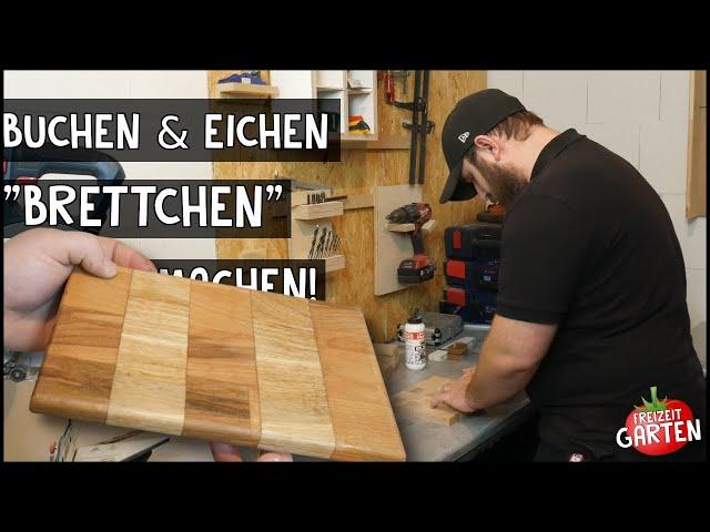 Frühstücksbrettchen aus Holz selber machen! | Freizeit Garten