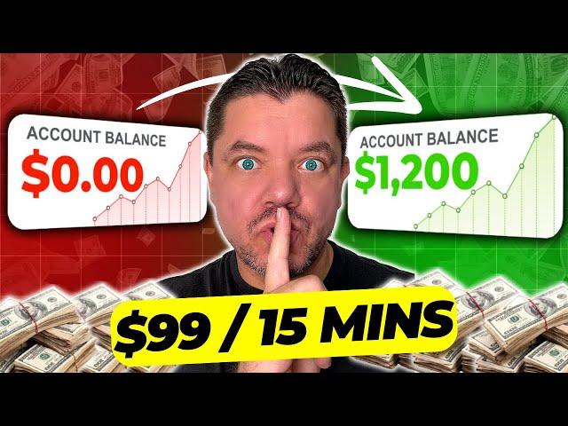 Make $99 in 15 Minutes With Affiliate Marketing | Passive Income With No Money or Skill