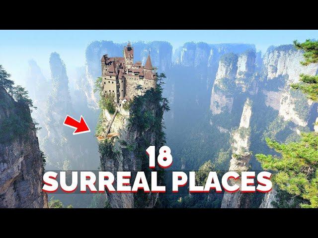 18 Most Surreal Places on Earth - Travel Video