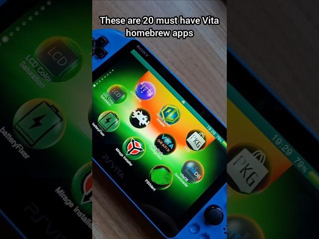 20 Must-Have PS Vita Homebrew Apps (2025 Edition)                      #psvita #psp #playstation