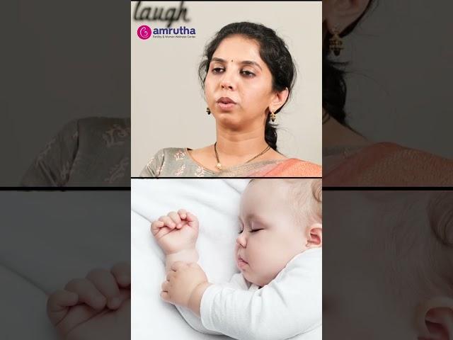 Dr. V. Sushma About Baby Sleeping #drsushma  #amruthahospital