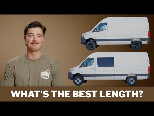 Comparing The 144 vs. 170 Mercedes Sprinter Van