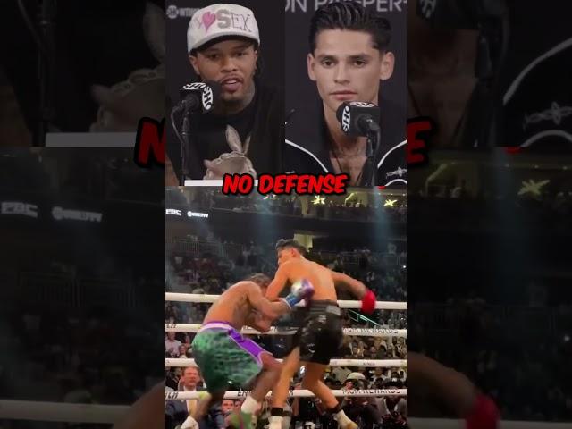 Gervonat Davis predicted the future  #boxing #davisvsgarcia
