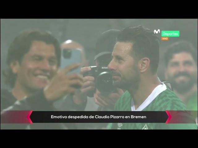 Despedida de Claudio Pizarro |Completo