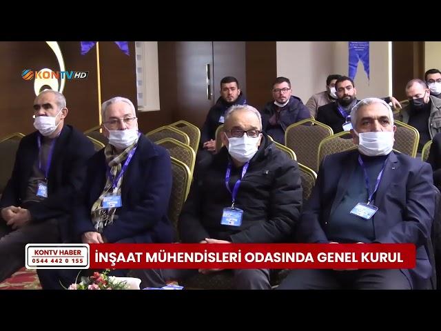 İnşaat Mühendisleri Odasında Genel Kurul