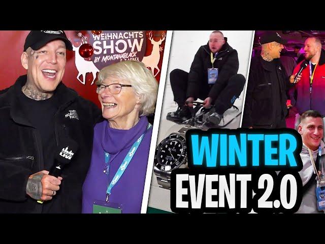 XXL WINTER EVENT 2.0 Bullriding, Human Bowling & Wichteln mit 400+ GÄSTEN! | MontanaBlack IRL