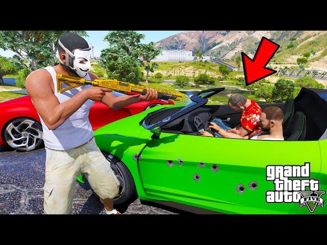 Franklin Anonymous Hacker Trying To Rescue Trevor In GTA 5 | SHINCHAN and CHOP