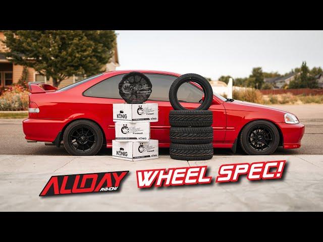 The ALLDAYANTHONY Honda Civic Wheel Setup | Everything You Need