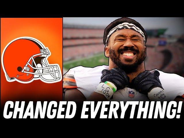  BOMBSHELL! SHOCKING DECISION JUST MADE IN CLEVELAND! BROWNS NEWS