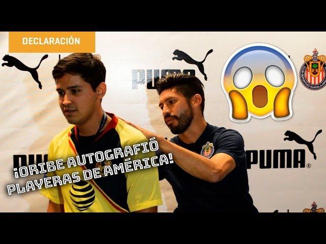 Oribe Peralta causó revuelo en firma de autógrafos en Guadalajara | Reporte