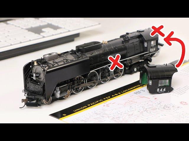 I Dropped My Union Pacific 844 HO Scale