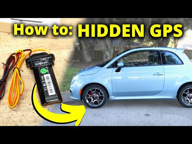 How to: Install HIDDEN GPS Tracker for UNDER $50 (Sinotrack 4G Review)