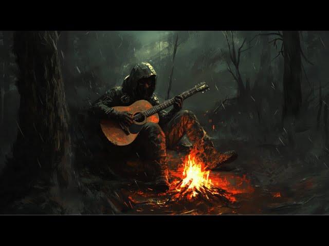 4 Hours of Post Apocalyptic Acoustic Guitar (S.T.A.L.K.E.R./Metro Inspired with campfire ambience)