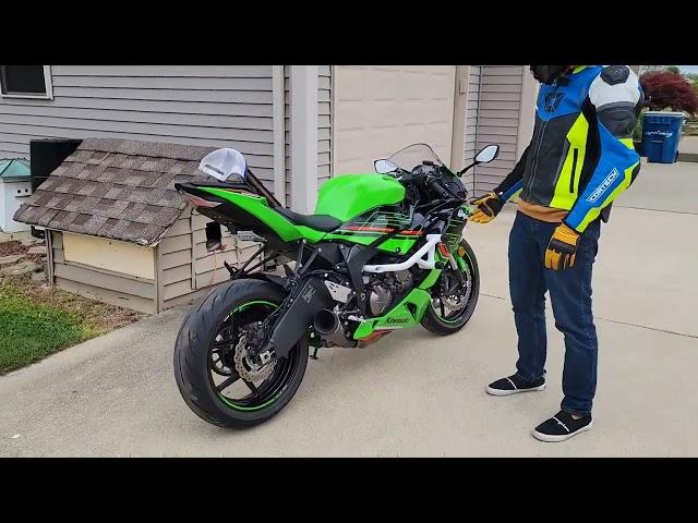 2023 ZX6R with M4 pipe!!!