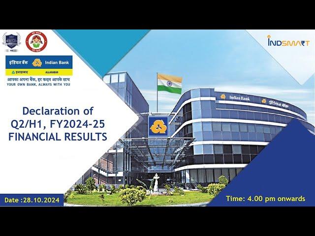 Declaration of Q2, FY2024-25 Financial Results - Livestream