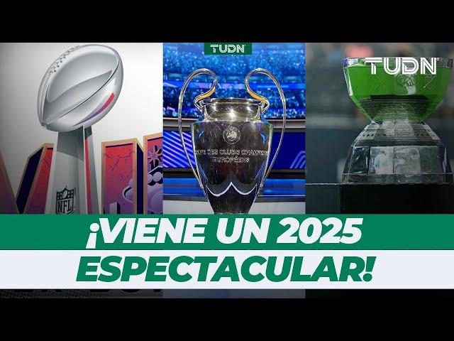 Calendario deportivo de 2025: ¡Un año con Copa Oro, Mundial de Clubes y Euro femenil! | TUDN