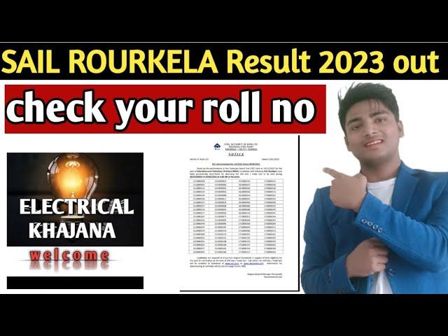SAIL ROURKELA Result 2023 out // #sail // how to check SAIL ROURKELA Result #sailrecruitment2022