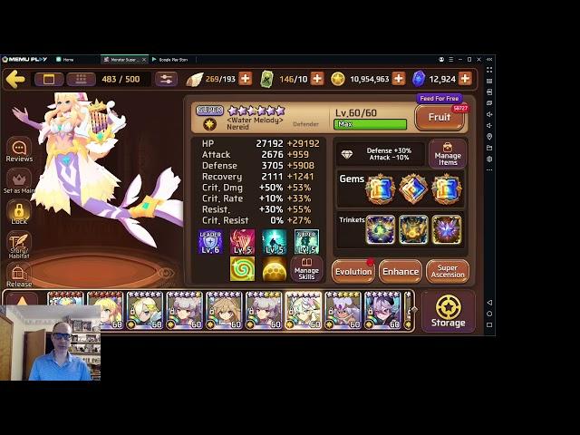 Super Nereid Seiren First Look Light Astromon