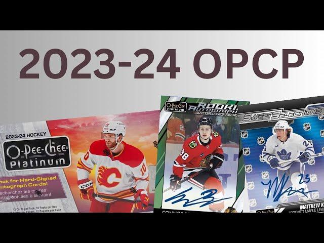 $400 A BOX?!? | 2023-24 O-Pee-Chee Platinum Hockey Hobby Box Opening