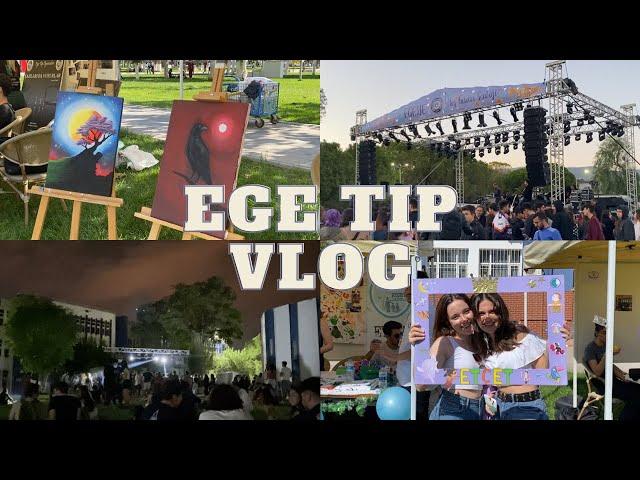 TIP FAKÜLTESİ VLOG 4| Ege Tıp Öğrenci Toplulukları, Ege’ye Hoşgeldin Şenliği #tıpfakültesi