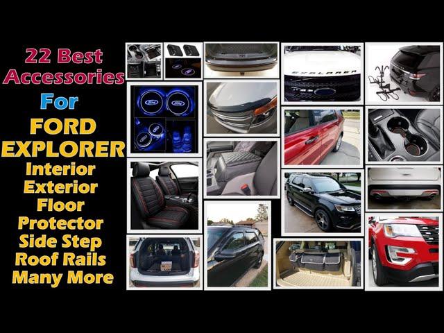 22 Best Accessories | Mods | For Ford Explorer Interior Exterior Floor Protector Side Step RoofRails