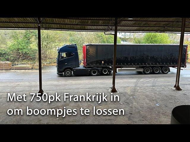 Eerste YouTube video! Met 750pk boompjes rondbrengen in Frankrijk | Rob Ribbelink