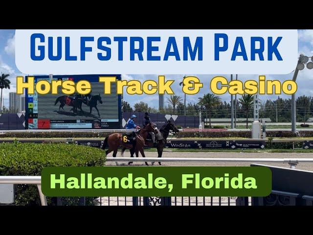 Gulfstream Park Horse Racing Track & Casino Hallandale, Florida - What is it like? #Gulfstreampark