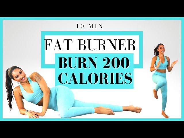 BURN  200 CALORIES IN 10 MINUTES TO LOSE WEIGHT AT HOME WORKOUT | No Equipment