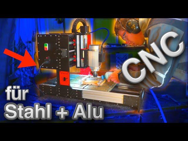 Unglaublich?! Problemlos Stahl und Alu fräsen mit Mini CNC ?!