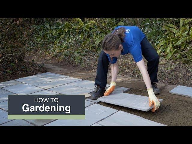 How to lay a patio with Wickes