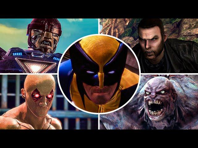 X-Men Origins: Wolverine - All Bosses & Ending with Cutscenes (4K 60FPS PC)