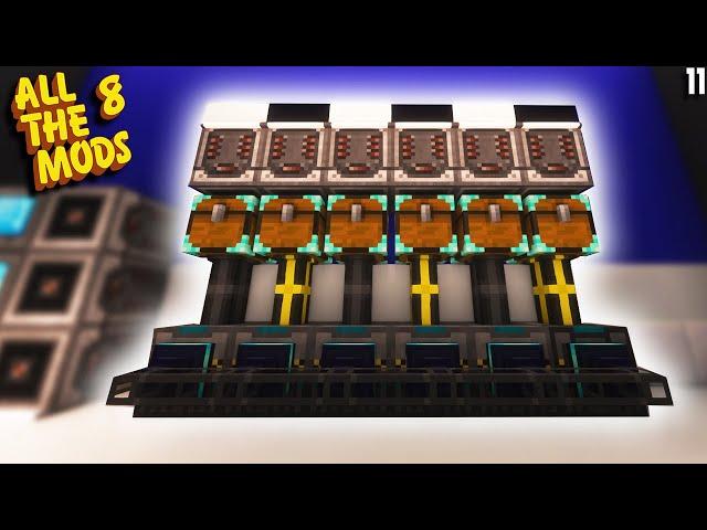 Mekanism Autocrafting with Refined Storage | All The Mods 8 EP 11