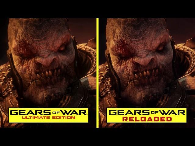 Gears of War Reloaded vs Ultimate Edition Early Graphics Comparison | PS5, Xbox Series X