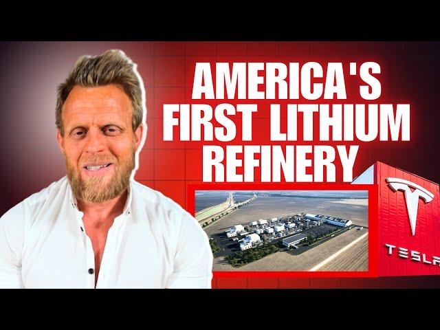 Tesla launch America's first EVER large-scale lithium refinery