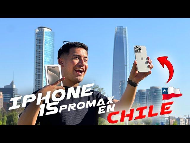 EL NUEVO IPHONE 15 PRO MAX EN CHILE  | REVISION Y NOVEDADES