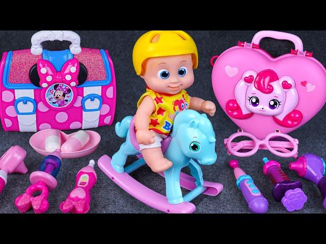 95 Minutes Disney Doctor Play Set, Satisfying Unboxing Pink Unicorn Toys | Tina Unboxing Toys